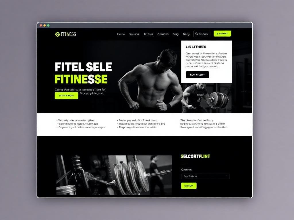 Iron District website design by Webnorex